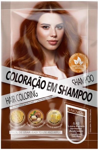 Shampoo tonalizante 3 em 1, adequado para cabelos castanho-escuros, cobre os cabelos brancos, indicado para homens e mulheres, resultados com qualidade de salão.