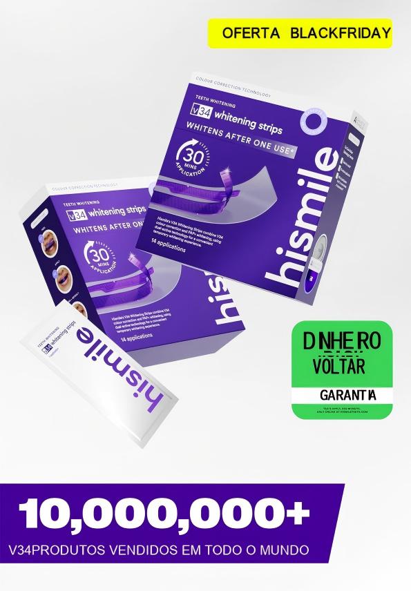 Compre um e leve outro grátis - Fitas clareadoras V34