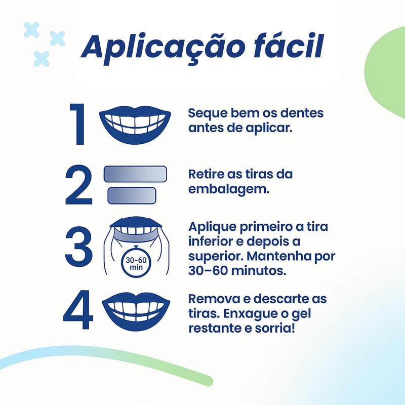 Fita Clareadora Dental 9D White Original – Praticidade Para Sua Higiene Bucal