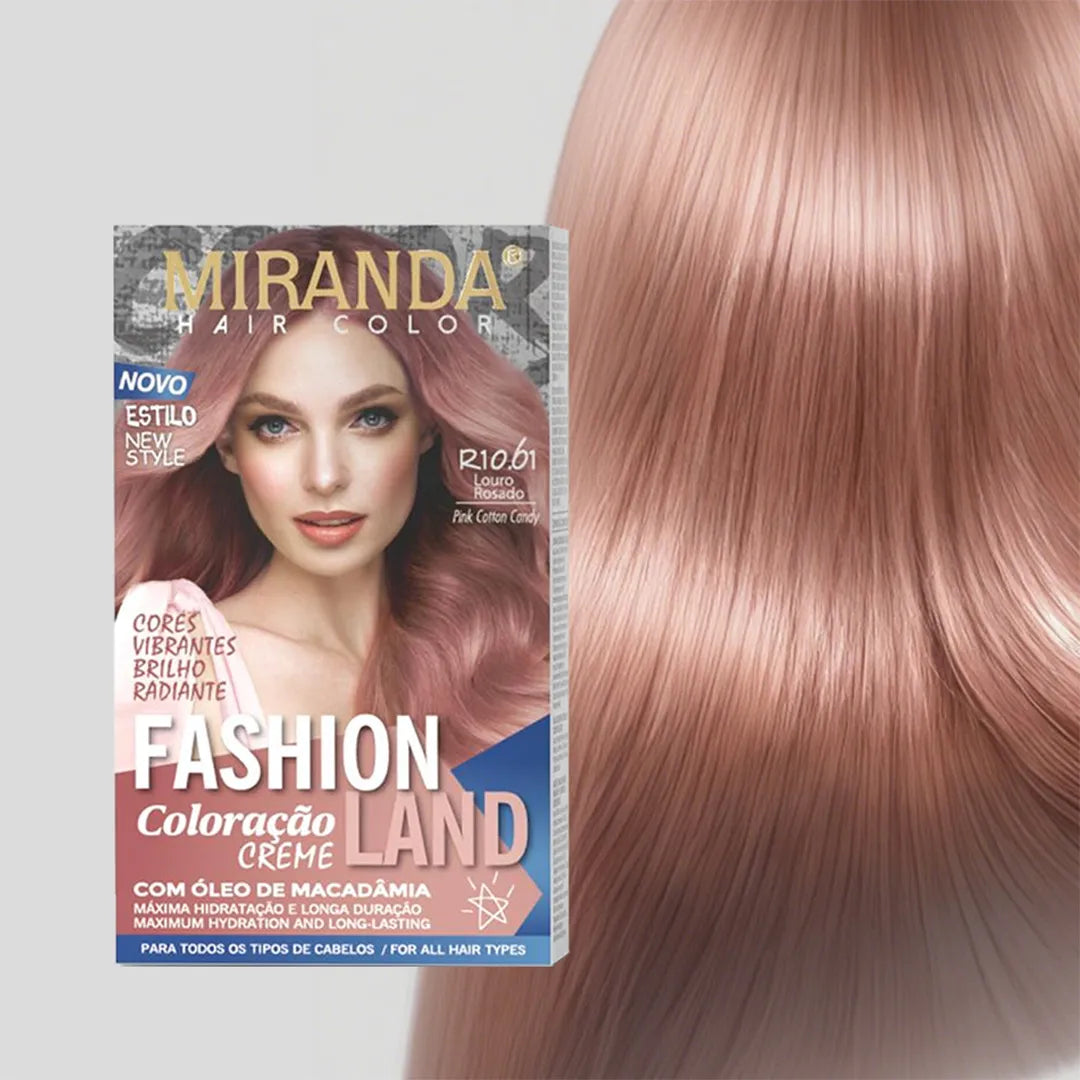 Tintura permanente para cabelo Mofashi - Conjunto de 30g com nozes de macadâmia