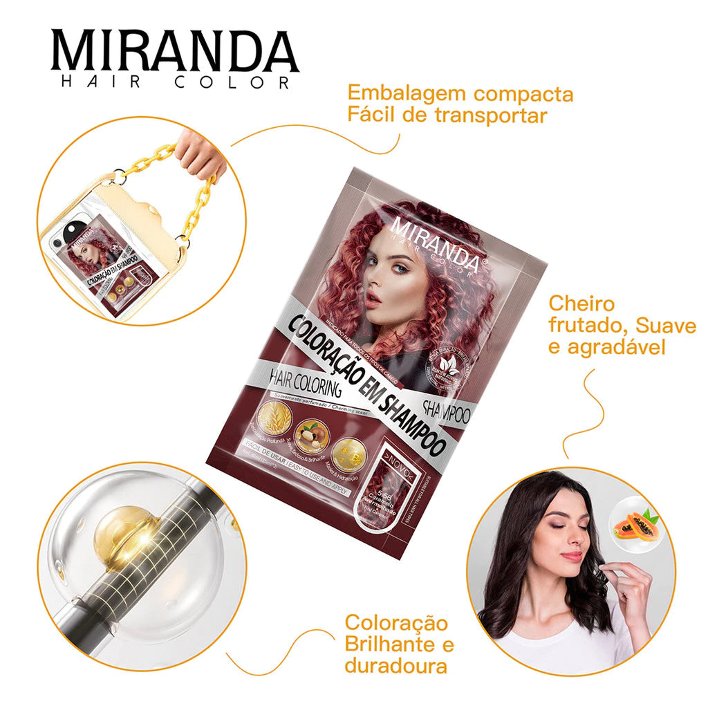 Mofashi Shampoo e Tintura de Cabelo 3 em 1, cobre cabelos brancos, unissex, resultados com qualidade de salão, utiliza tecnologia 3 em 1: limpa, hidrata e tinge o cabelo em uma única etapa.