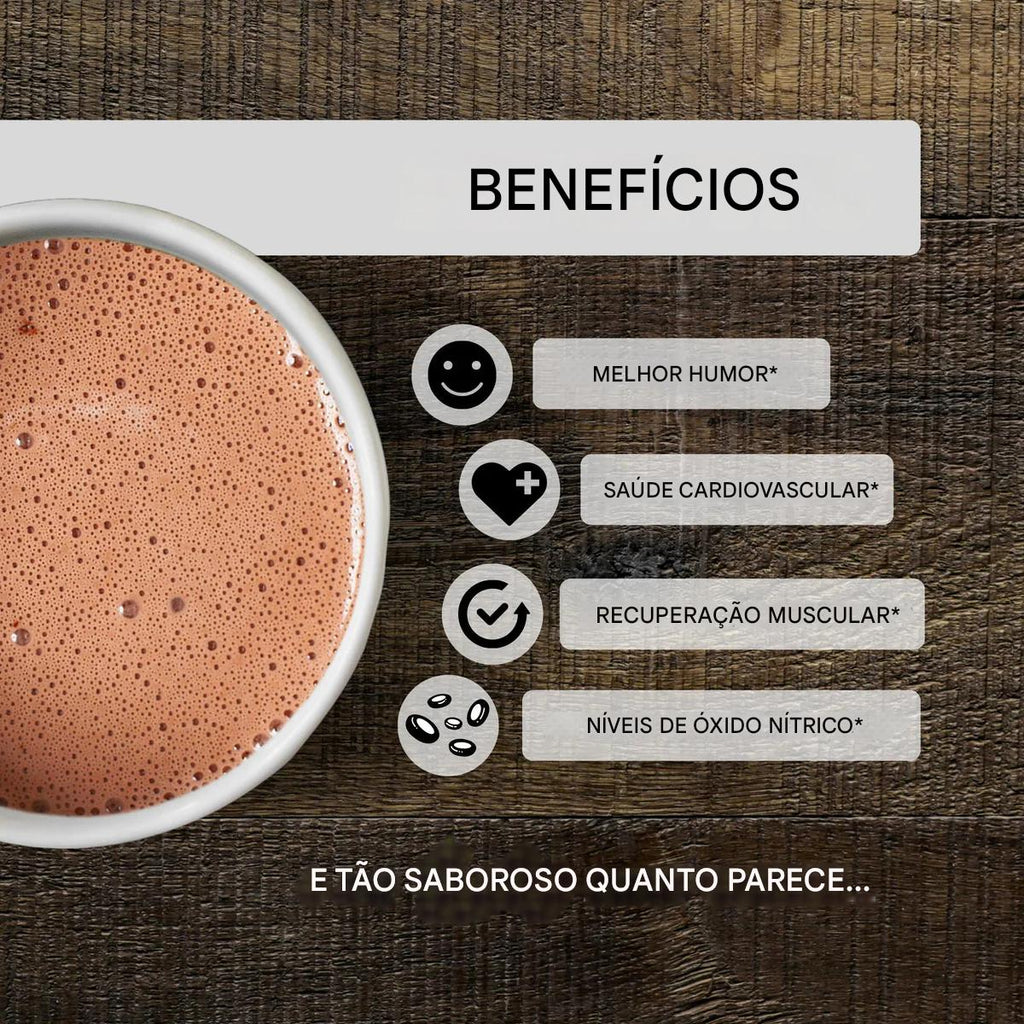 Cacau Supercarregado com Flavanóis e Flavonoides 1200mg