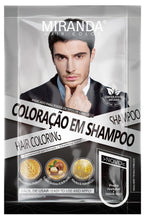 Shampoo tonalizante 3 em 1, adequado para cabelos castanho-escuros, cobre os cabelos brancos, indicado para homens e mulheres, resultados com qualidade de salão.